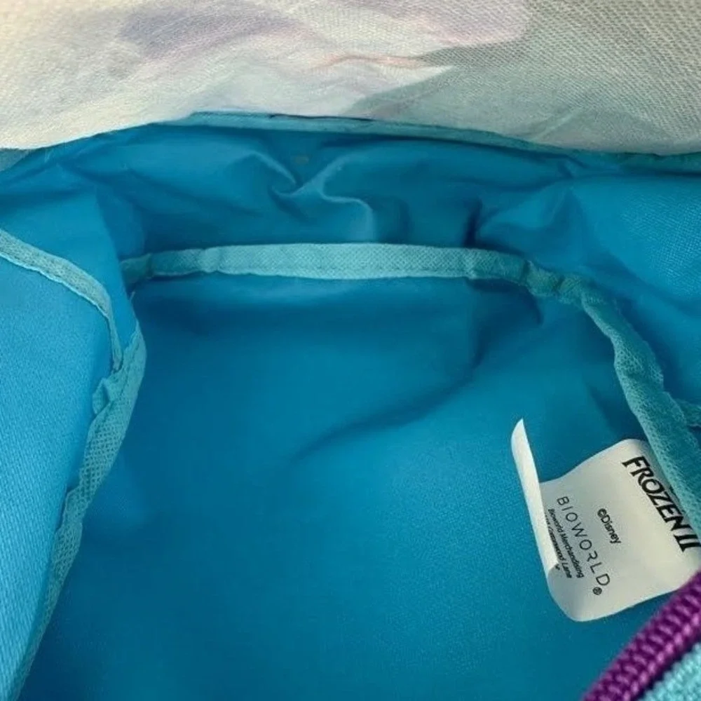 Disney Frozen 2 Anna Elsa Mini Backpack Teal Purple Toddler Kids School Bag